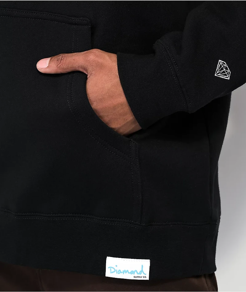 Diamond Supply Co. x Chevrolet Corvette Black Hoodie