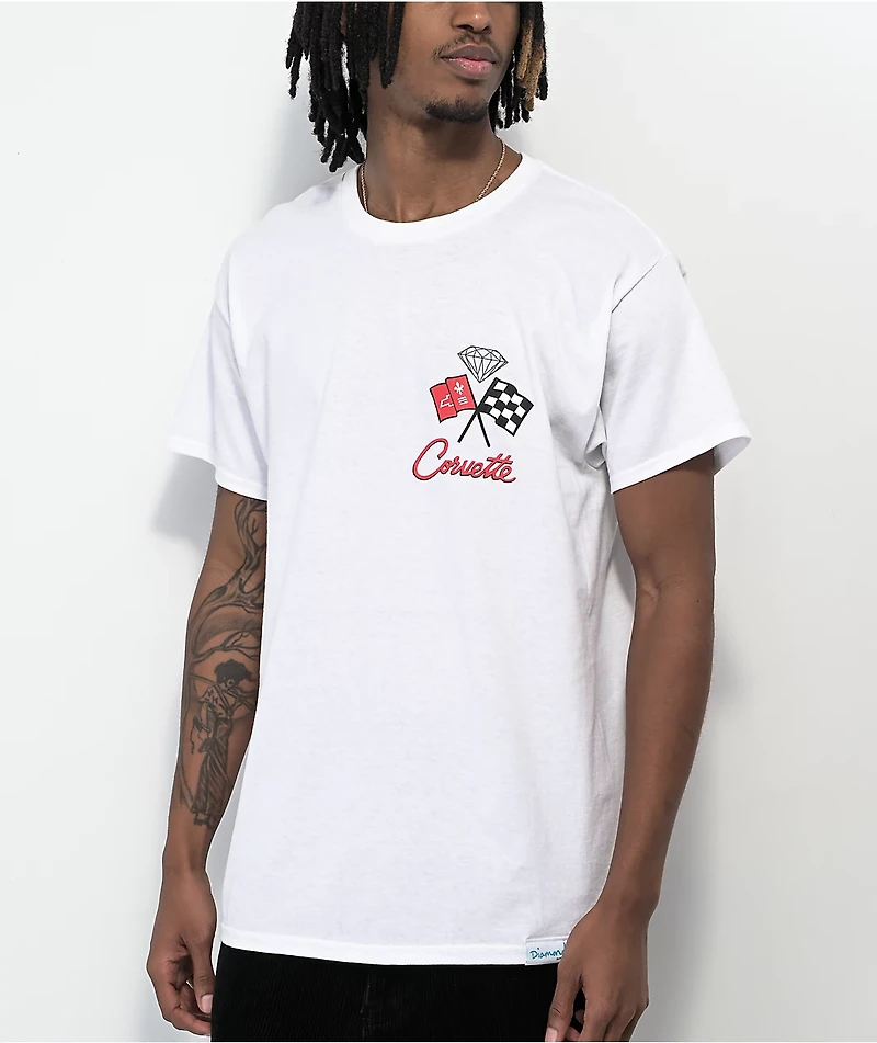 Diamond Supply Co. x Chevrolet Corvette Black T-Shirt