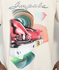 Diamond Supply Co. x Chevrolet Impala Natural T-Shirt