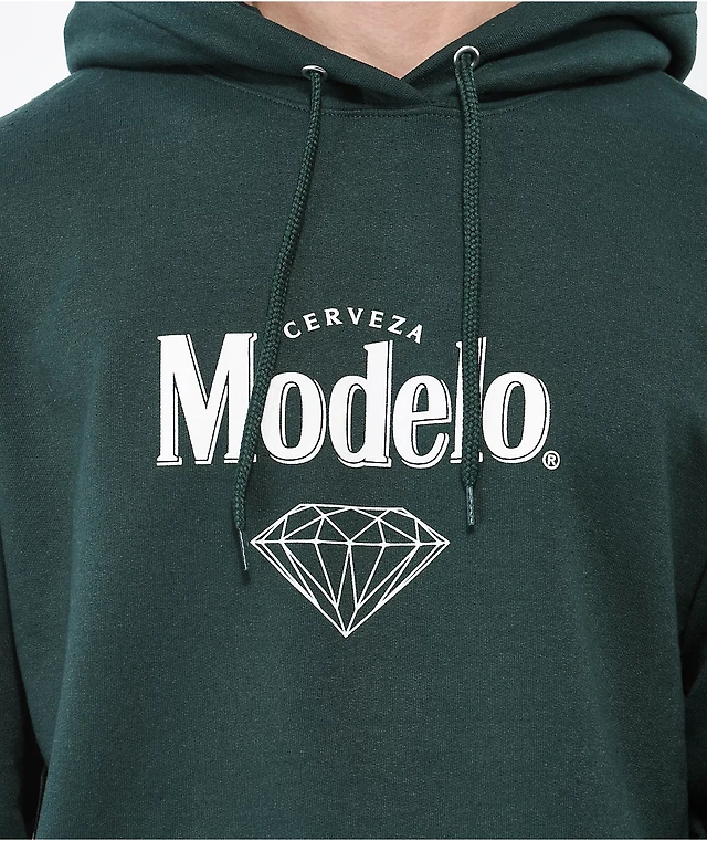 Diamond Supply x Modelo Tradition Green Hoodie at Hamilton