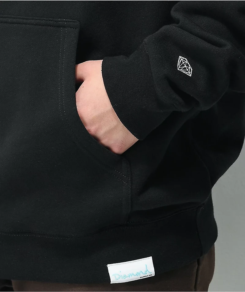 Diamond Supply Co. x Space Jam Hook Shot Black Hoodie