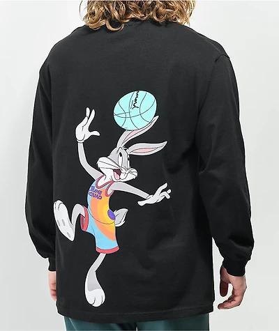 Diamond Supply Co. x Space Jam Hook Shot Black Long Sleeve T-Shirt