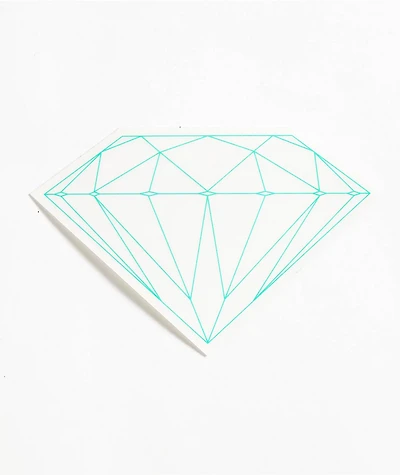 Diamonds Supply Co. Diamond Teal Sticker
