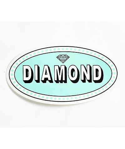 Diamonds Supply Co. Gotti Teal Sticker