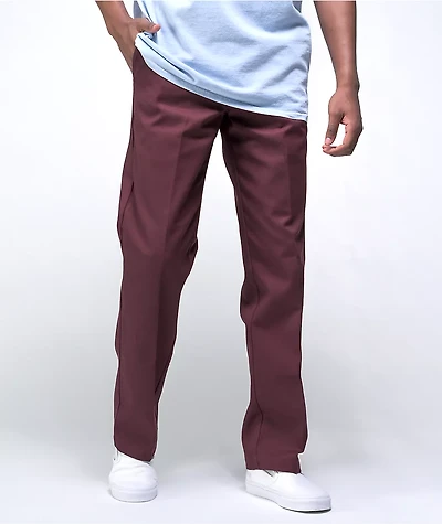 Dickies '67 Skate Straight Maroon Work Pants