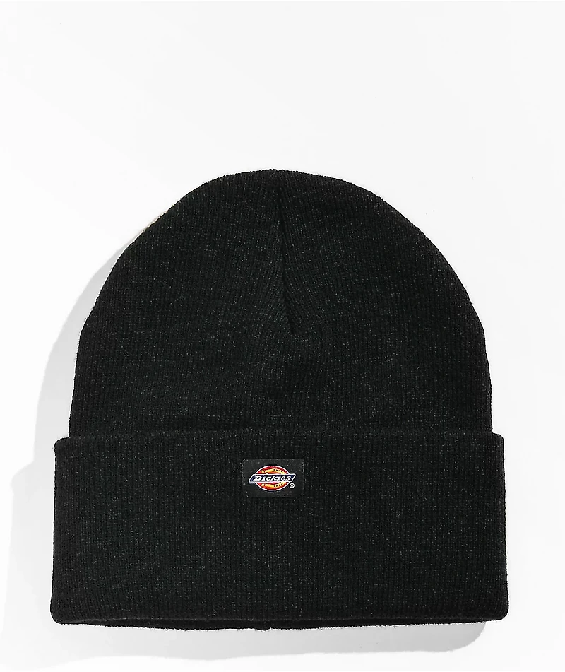 Dickies Black Knit Beanie
