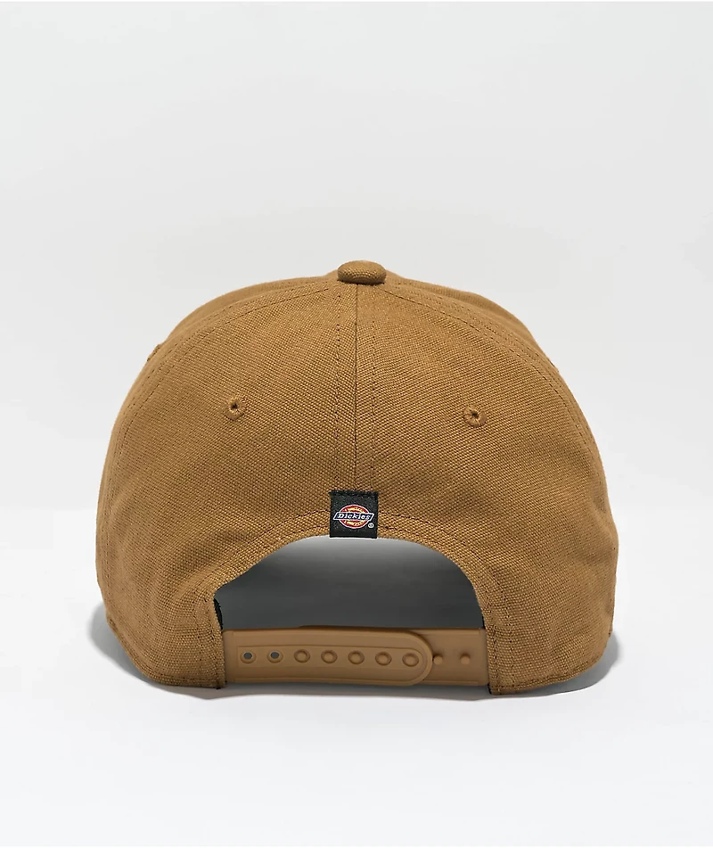Dickies Brown Duck Snapback Hat