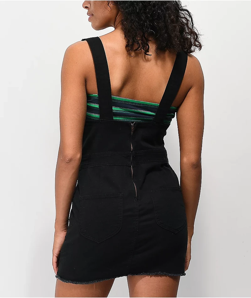 Dickies Bull Black Overall Dress