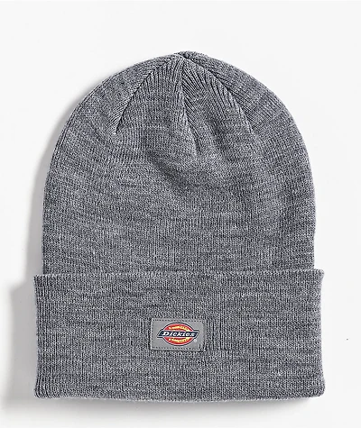 Dickies Classic Cuffed Heather Grey Beanie