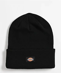 Dickies Classic Cuffed Knit Black Beanie