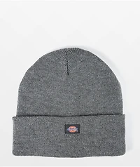 Dickies Core Cuff Charcoal Beanie