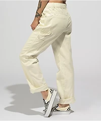Dickies Cream Corduroy Carpenter Pants