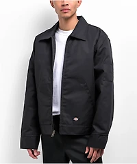 Dickies Eisenhower Black Insulated Work Jacket