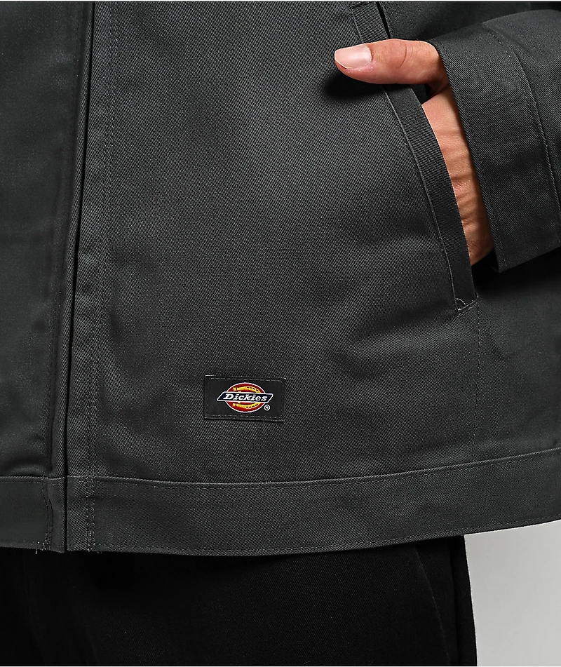 Dickies Eisenhower Unlined Charcoal Work Jacket