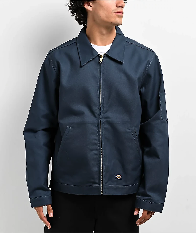 Dickies Eisenhower Unlined Navy Jacket