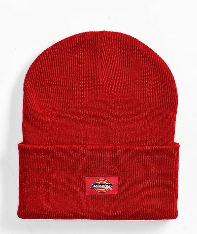 Dickies English Red Beanie