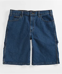 Dickies FLEX Active Waist Blue Denim Carpenter Shorts