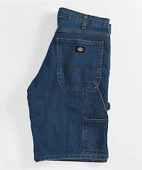 Dickies FLEX Active Waist Blue Denim Carpenter Shorts