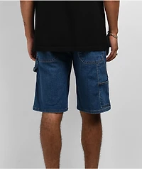 Dickies FLEX Active Waist Blue Denim Carpenter Shorts