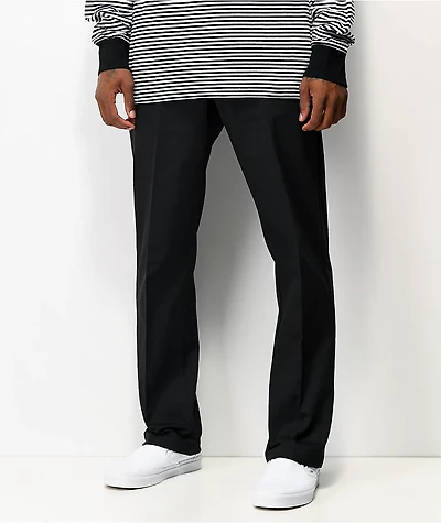 Dickies Flex Black Slim Chino Work Pants