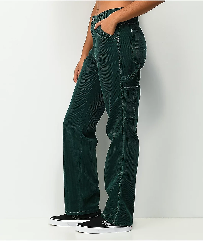 Dickies Forest Green Corduroy Carpenter Pants