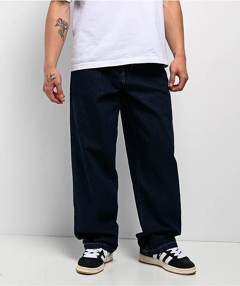 Dickies Hilham Dark Indigo Loose Fit Jeans