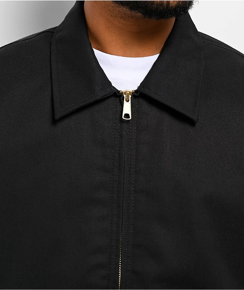 Dickies Insulated Eisenhower Black Work Jacket