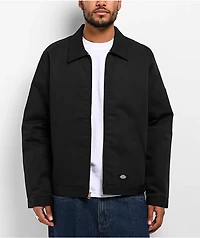 Dickies Insulated Eisenhower Black Work Jacket