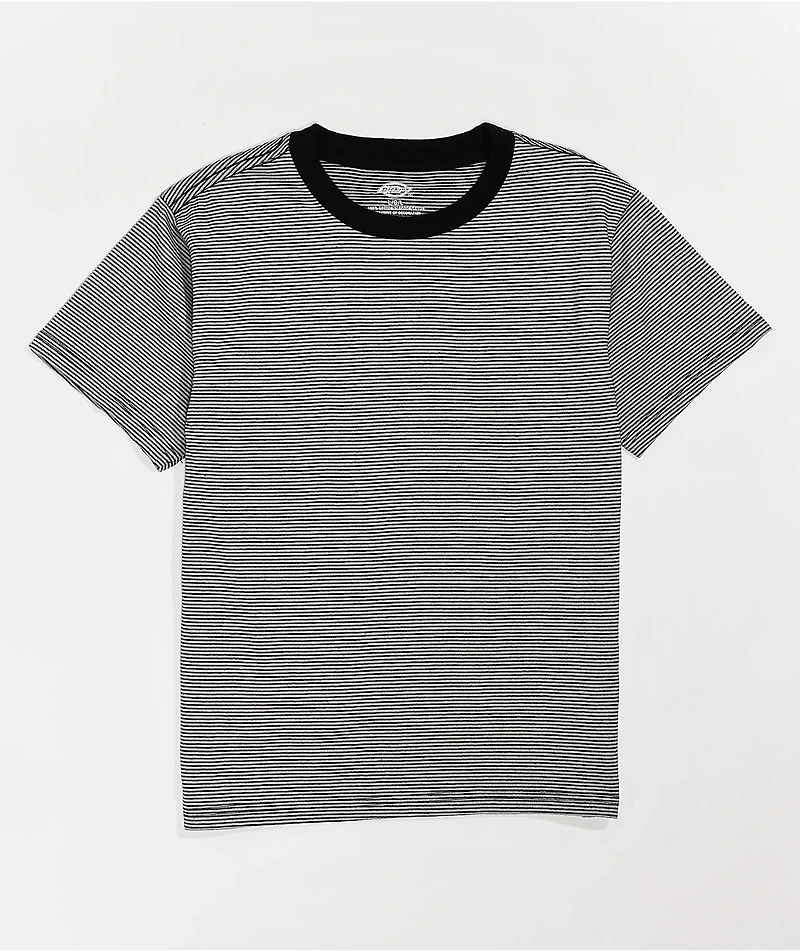 Dickies Kids' Black & White Stripe T-Shirt