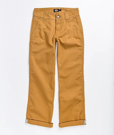 Dickies Kids' Camel Work Pants
