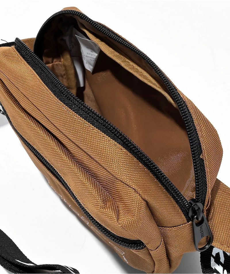Dickies Logo Brown Fanny Pack