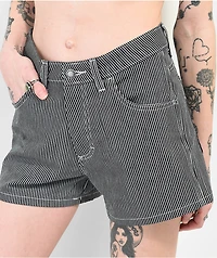 Dickies Navy & White Stripe Carpenter Shorts