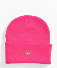 Dickies Neon Pink Beanie