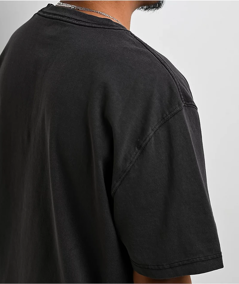 Dickies Pigment Dye Black Heavyweight Pocket T-Shirt