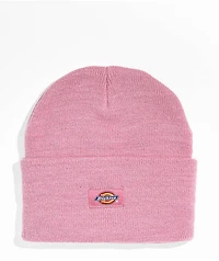 Dickies Pink Cuffed Beanie