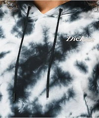 Dickies Relaxed Black & White Tie Dye Hoodie