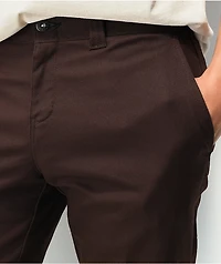Dickies Skate Slim Chocolate Chino Pants
