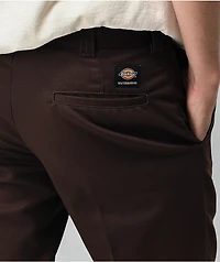 Dickies Skate Slim Chocolate Chino Pants