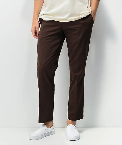 Dickies Skate Slim Chocolate Chino Pants