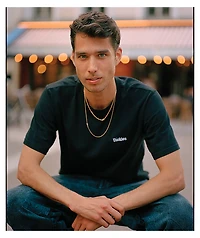 Dickies Skateboarding Chest Embroidery Black T-Shirt