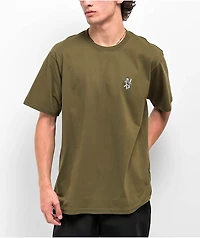 Dickies Skateboarding DIY Olive Green T-Shirt
