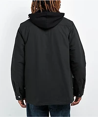 Dickies Skateboarding Duck Black Hooded Shacket