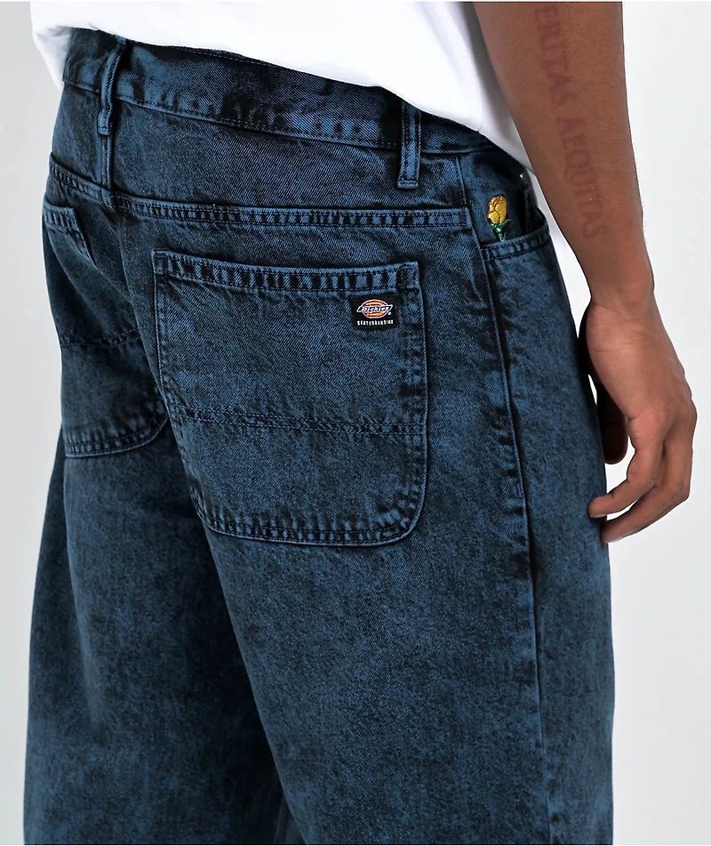 Dickies Skateboarding Tom Knox Deep Blue Loose Fit Jeans