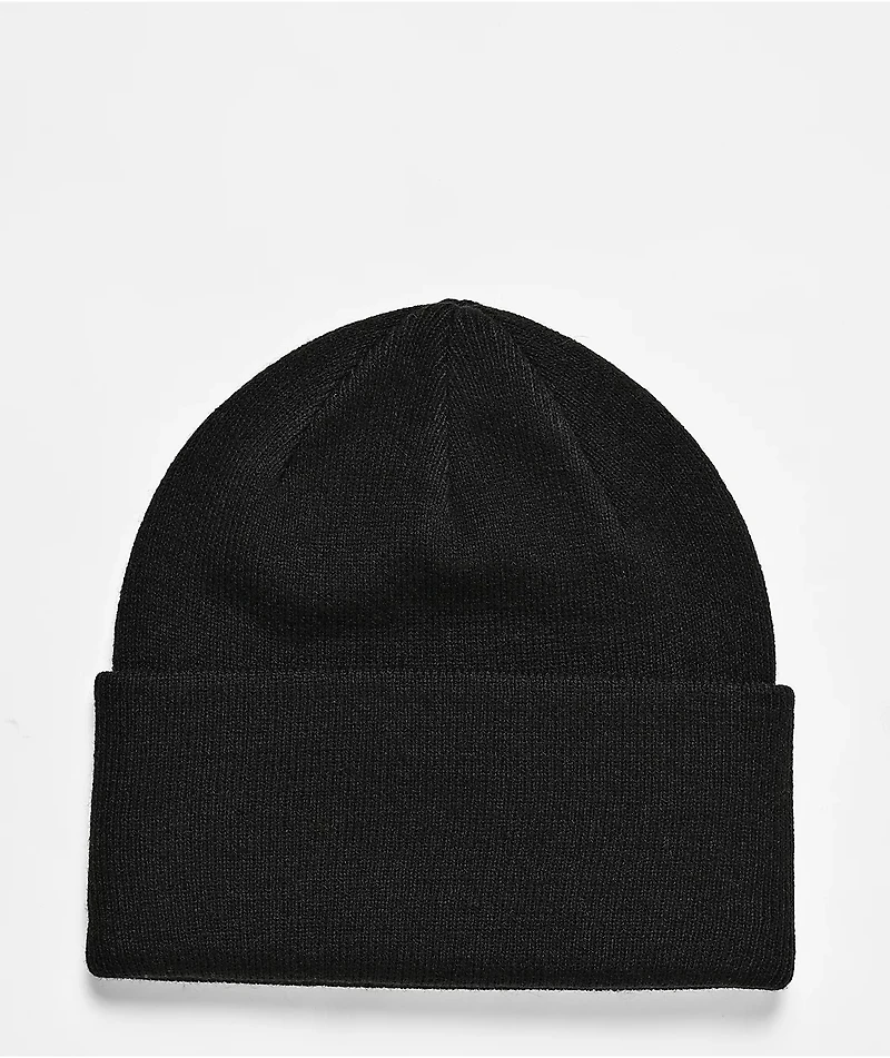 Dickies Tonal Cuffed Black Beanie
