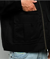 Dickies Utility Service Black Twill Jacket