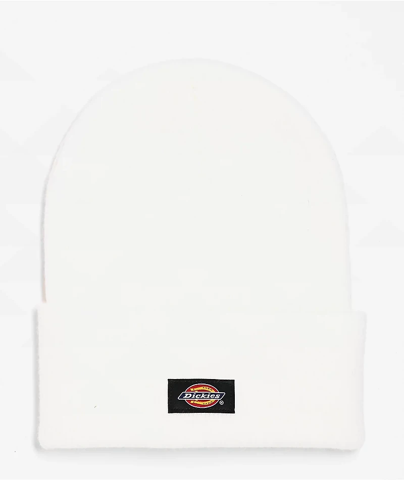 Dickies Workwear White Beanie