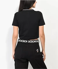 Dickies x Lurking Class by Sketchy Tank Black Crop T-Shirt