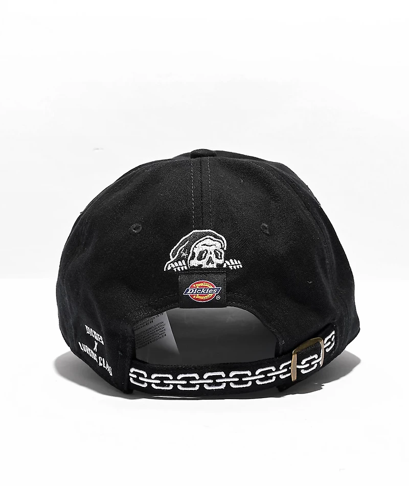 Dickies x Lurking Class by Sketchy Tank CB Black Strapback Hat