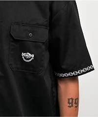 Dickies x Lurking Class by Sketchy Tank Eisenhower Black Short Sleeve Button Up Shirt