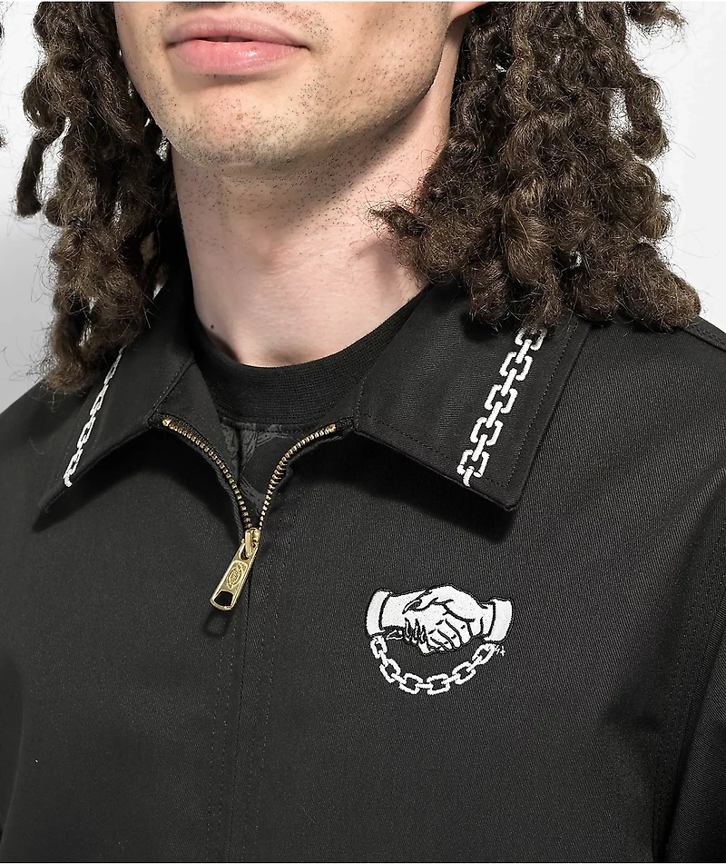 Dickies x Lurking Class by Sketchy Tank Eisenhower Black Work Jacket